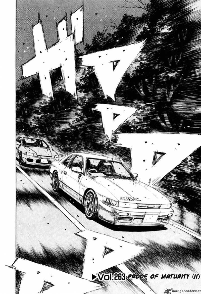 Initial D Chapter 263 Page 1