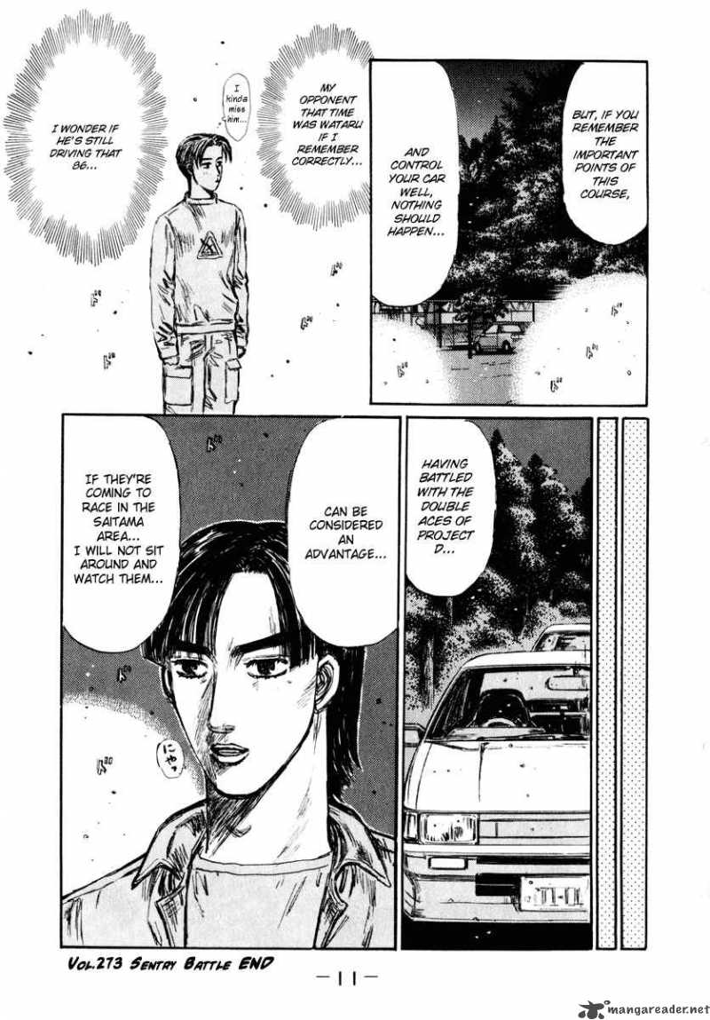 Initial D Chapter 273 Page 11