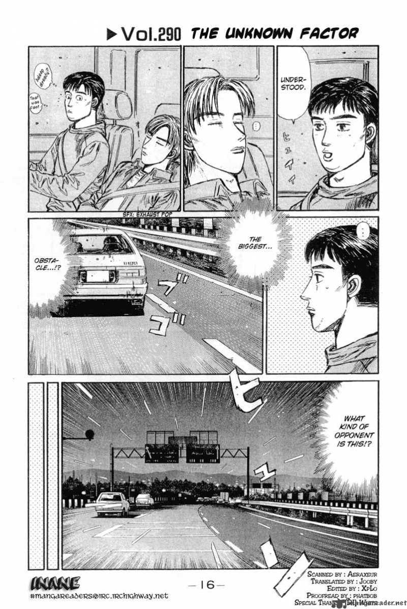 Initial D Chapter 290 Page 1