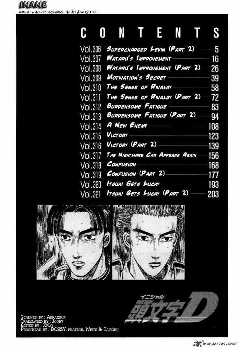 Initial D Chapter 306 Page 4