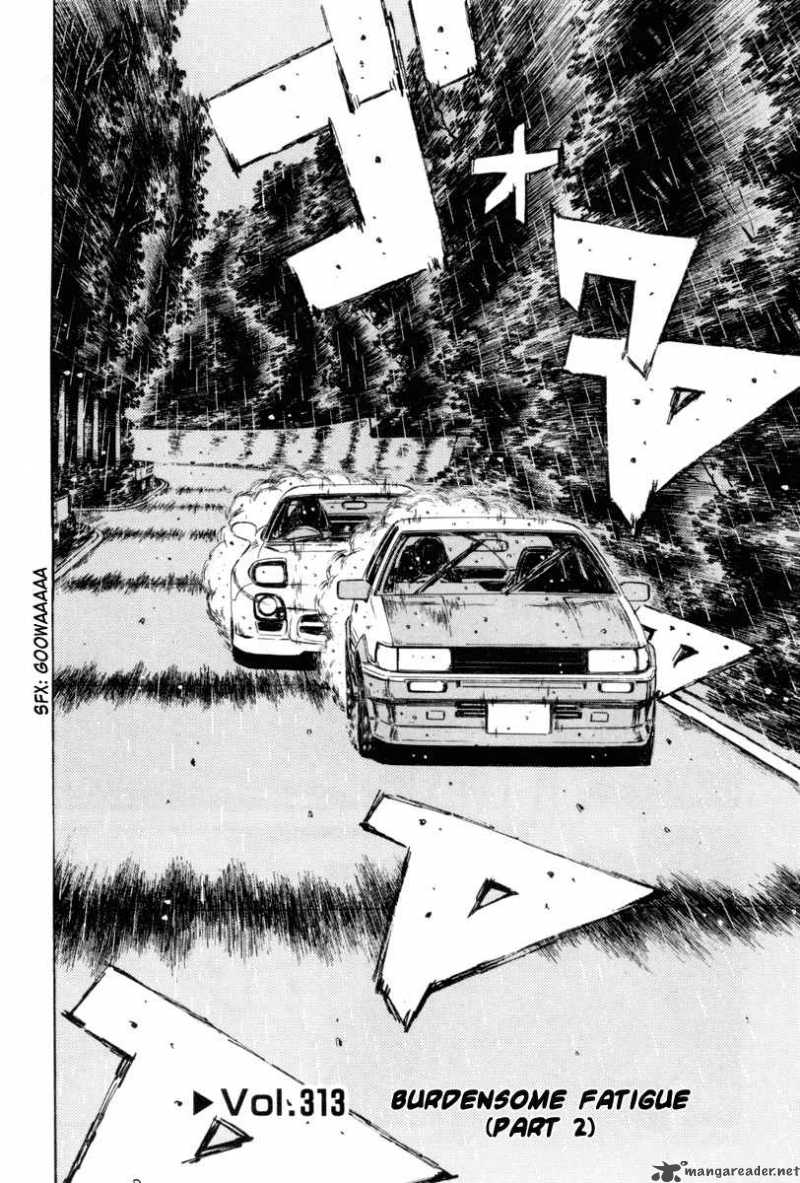 Initial D Chapter 313 Page 1