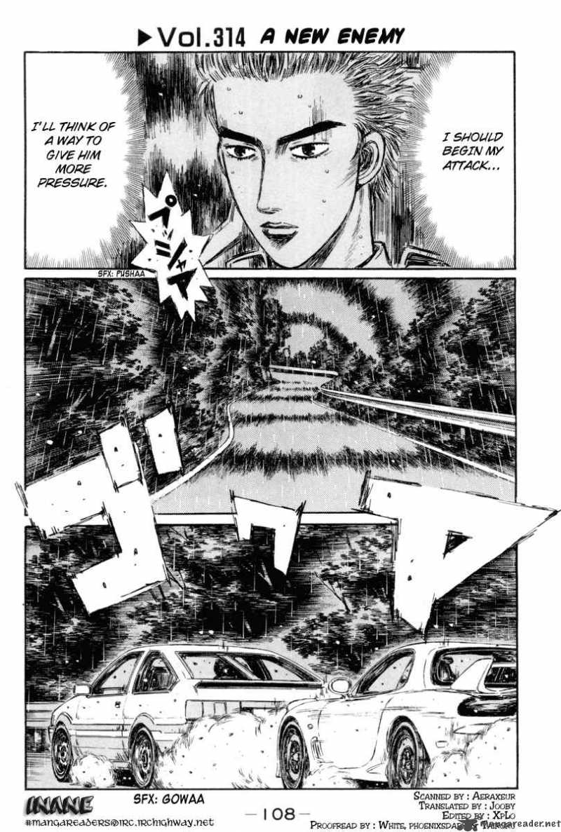 Initial D Chapter 314 Page 1