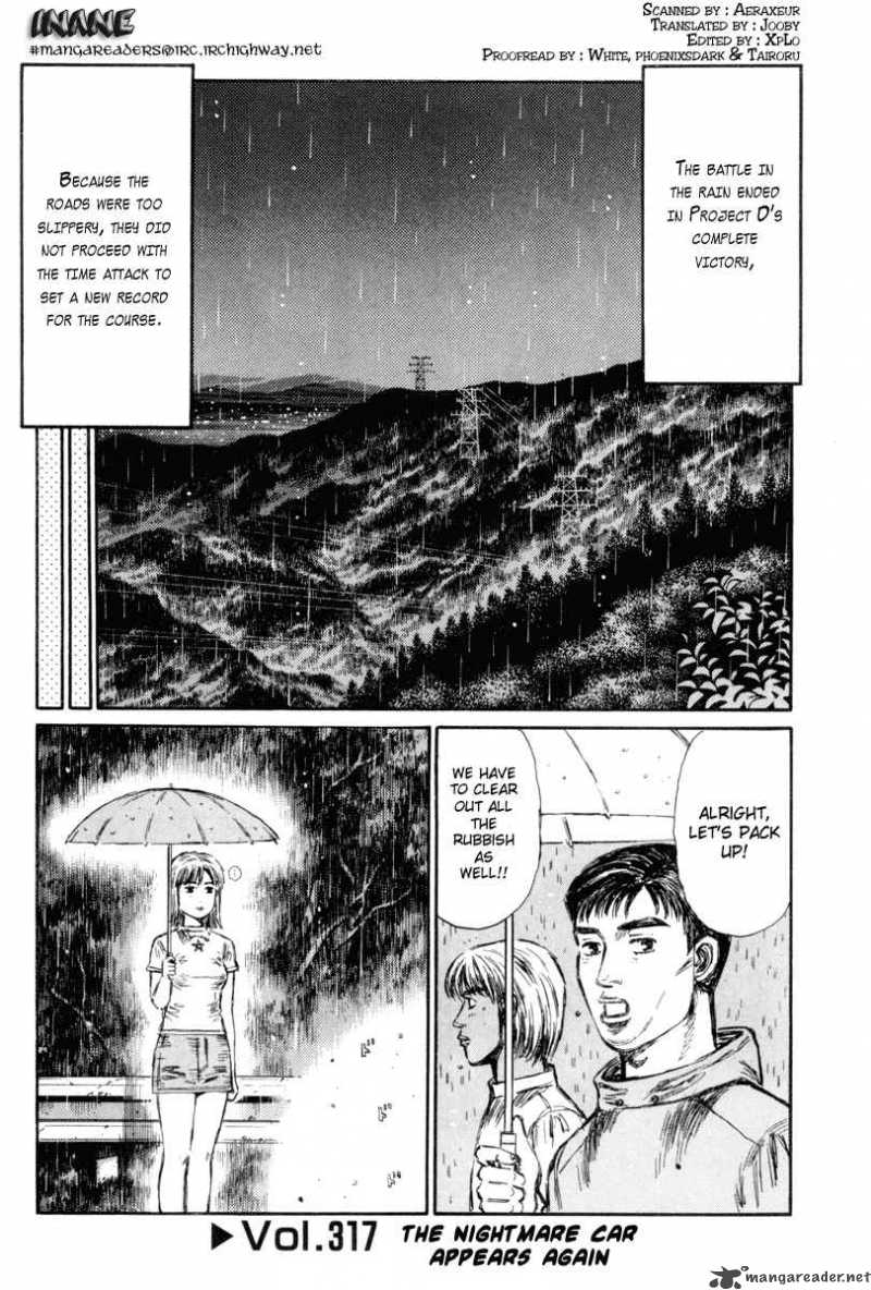 Initial D Chapter 317 Page 1