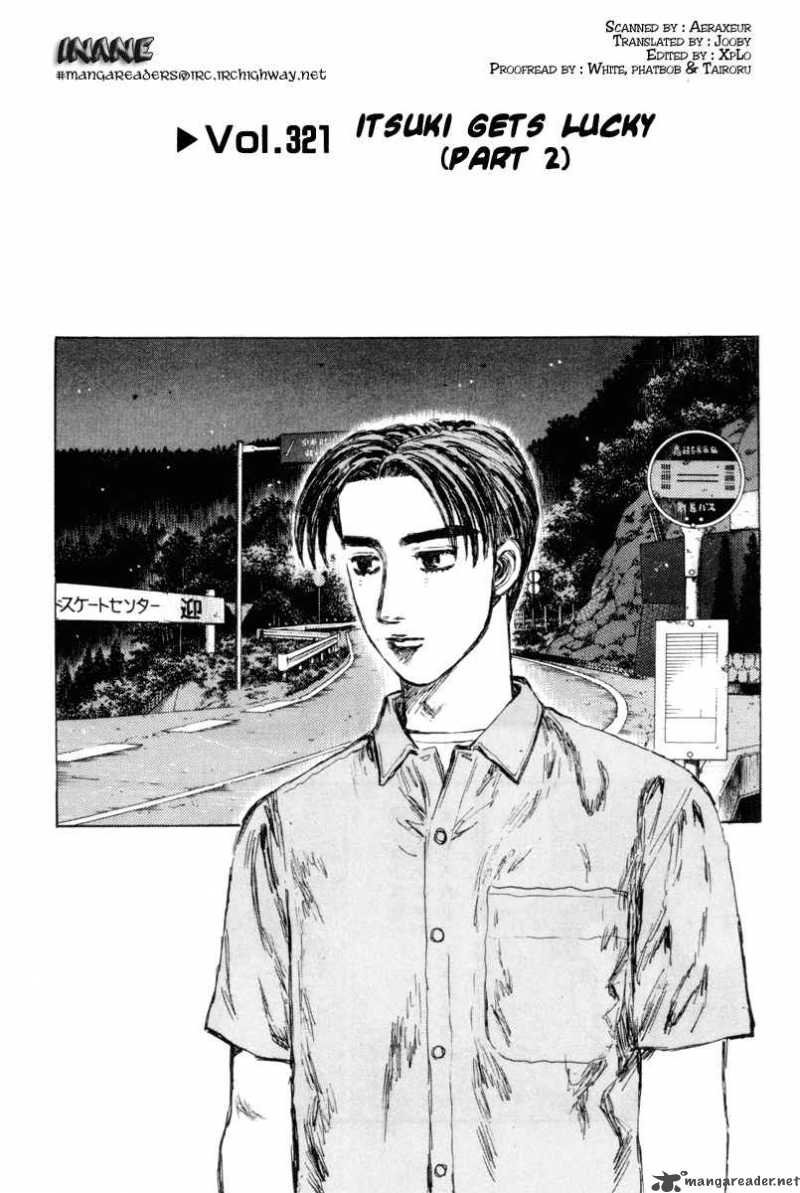 Initial D Chapter 321 Page 1