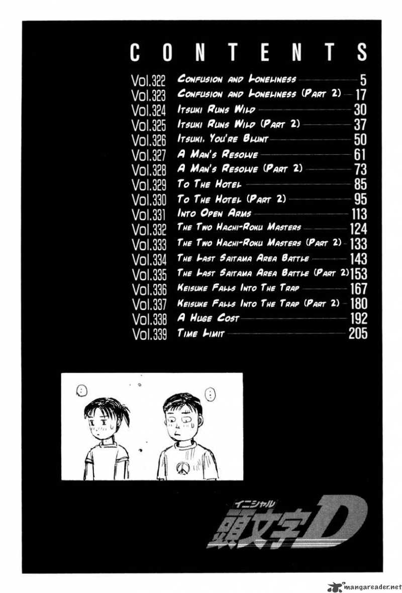 Initial D Chapter 322 Page 4