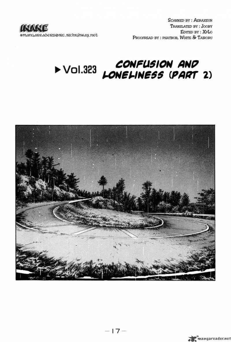 Initial D Chapter 323 Page 1