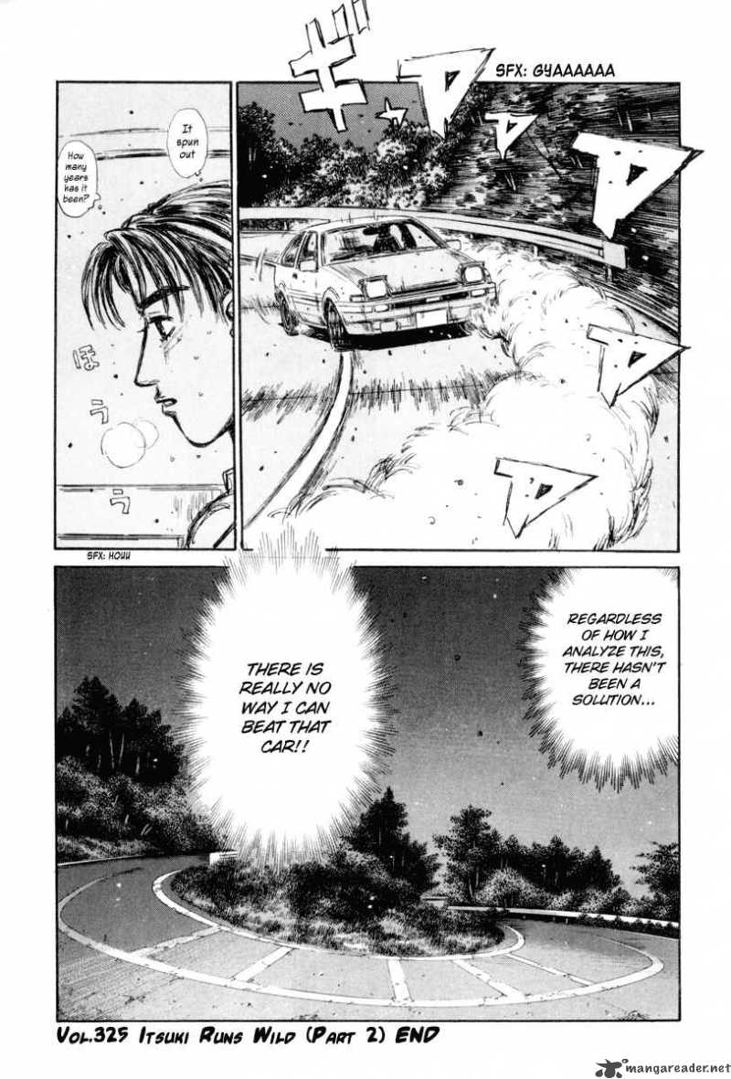 Initial D Chapter 325 Page 13