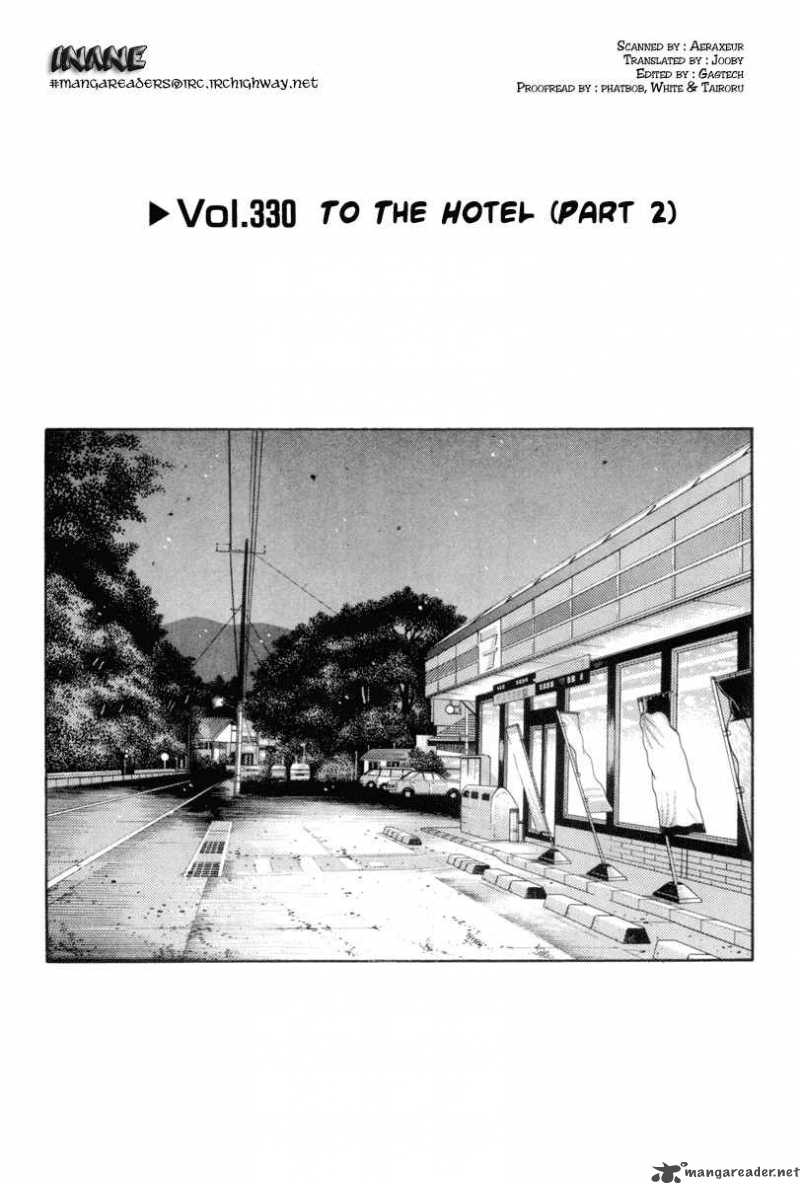 Initial D Chapter 330 Page 1