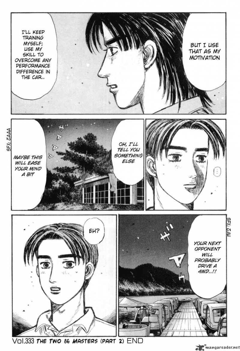 Initial D Chapter 333 Page 10