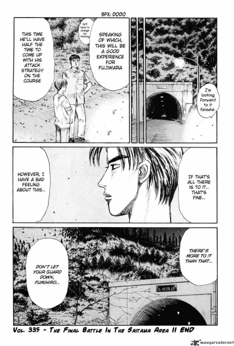 Initial D Chapter 335 Page 14