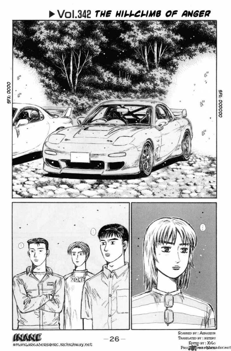 Initial D Chapter 342 Page 1