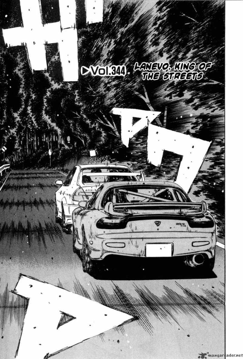 Initial D Chapter 344 Page 1