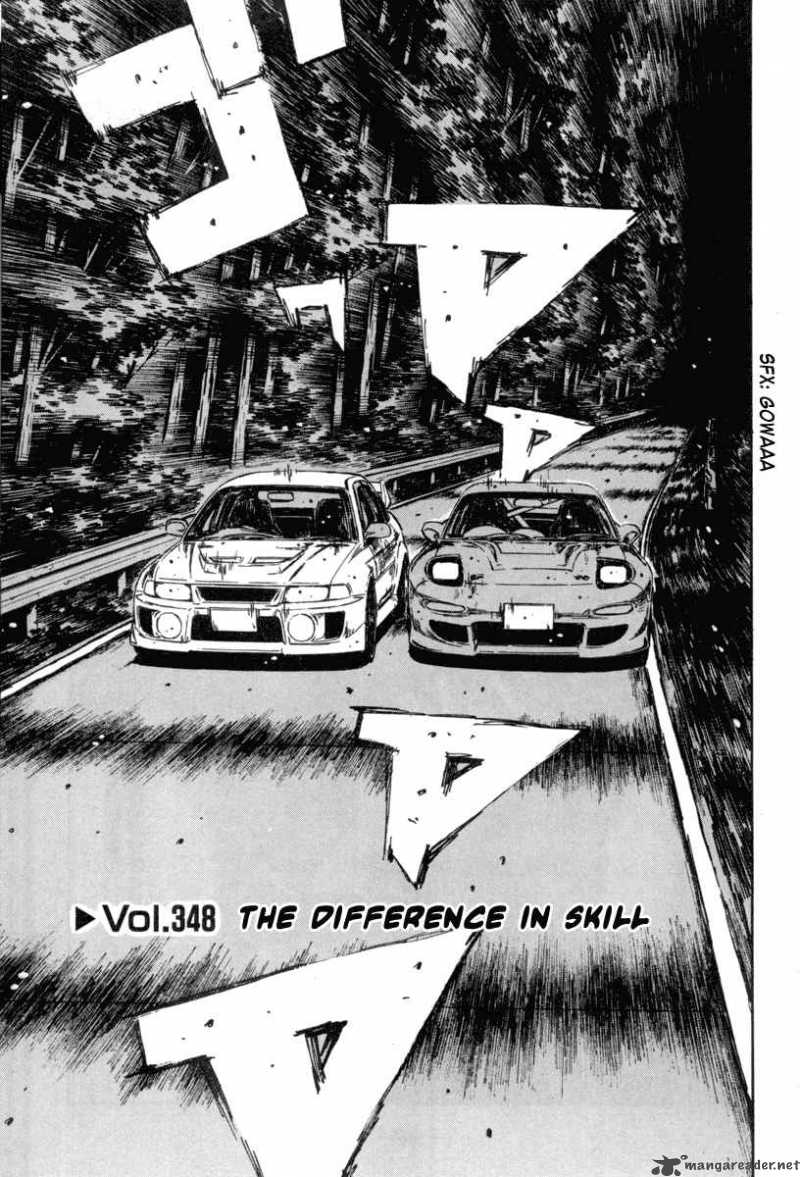 Initial D Chapter 348 Page 1
