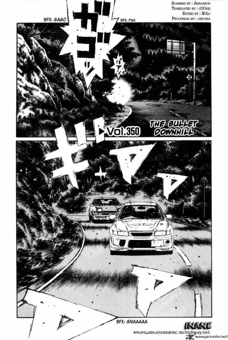 Initial D Chapter 350 Page 1