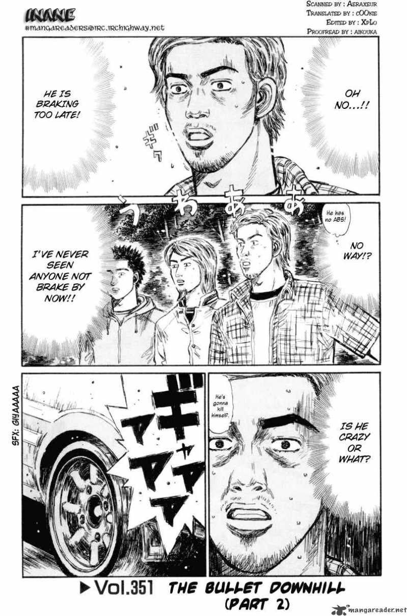 Initial D Chapter 351 Page 1