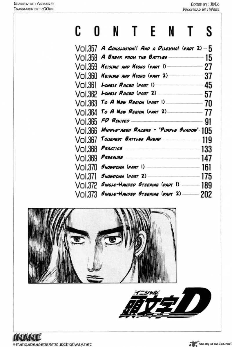 Initial D Chapter 357 Page 3