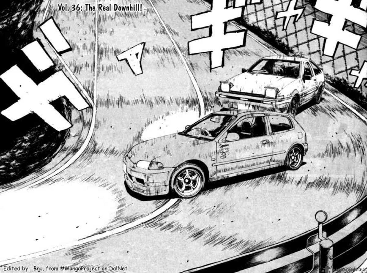 Initial D Chapter 36 Page 1