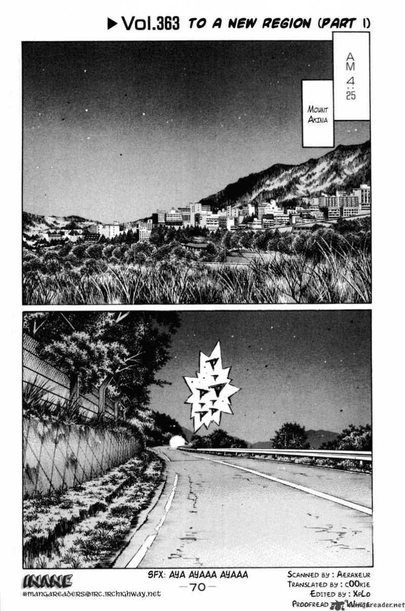 Initial D Chapter 363 Page 1