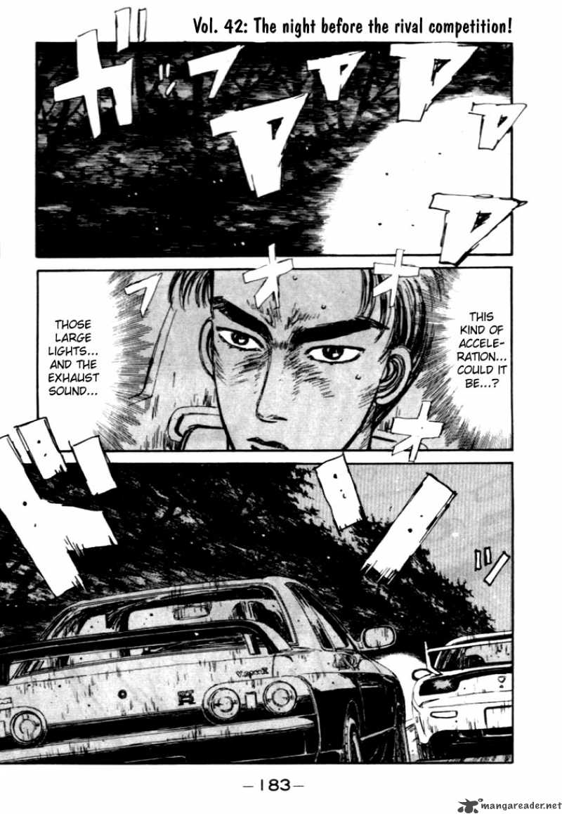 Initial D Chapter 42 Page 1