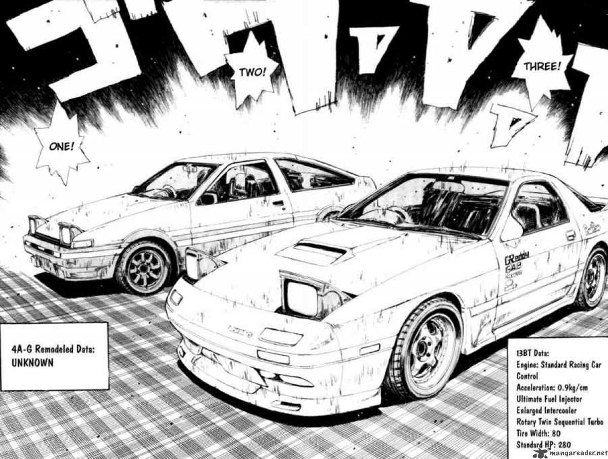 Initial D Chapter 44 Page 13