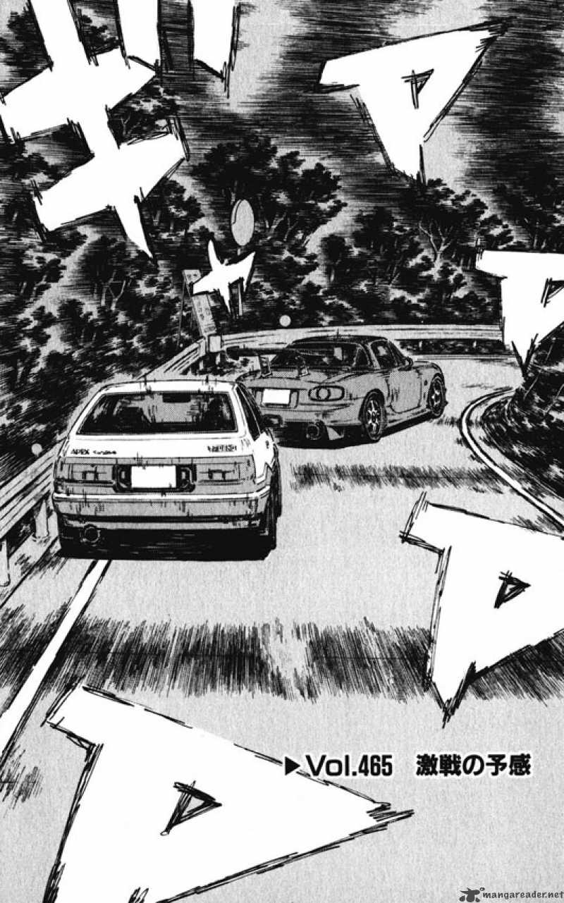 Initial D Chapter 465 Page 1