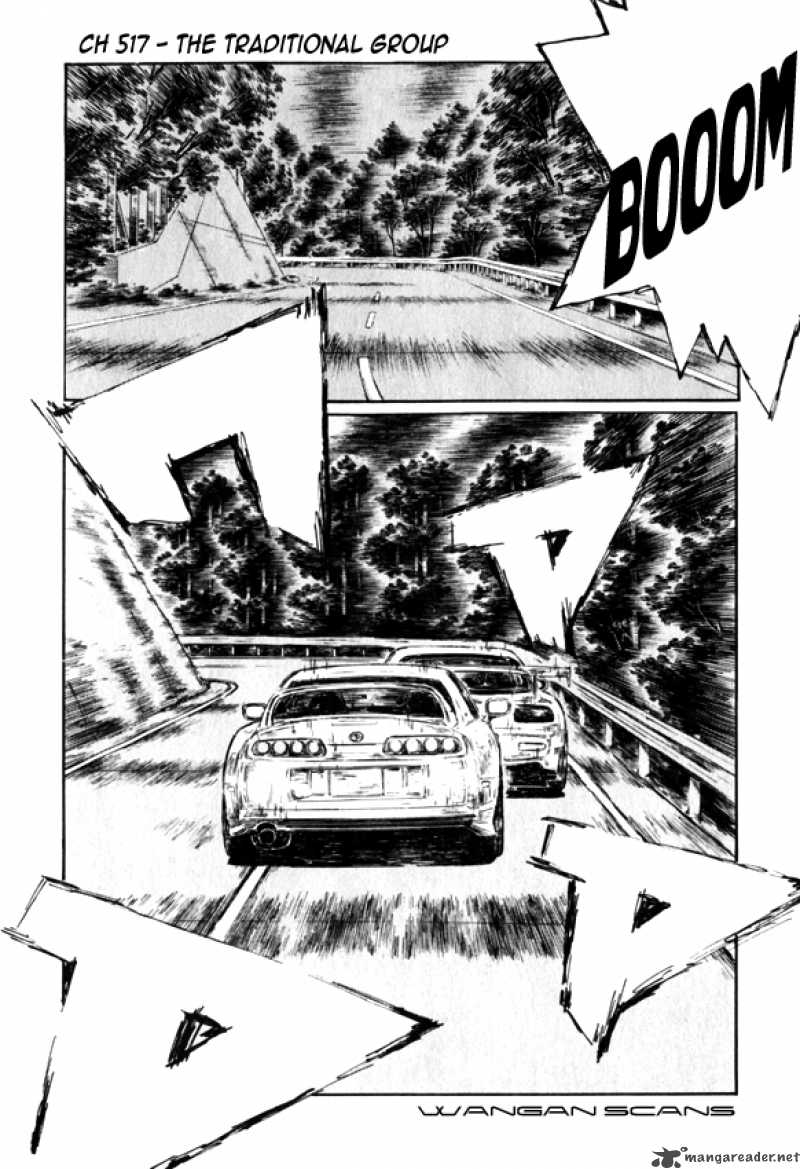 Initial D Chapter 517 Page 1