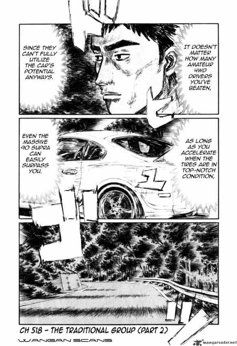 Initial D Chapter 518 Page 1