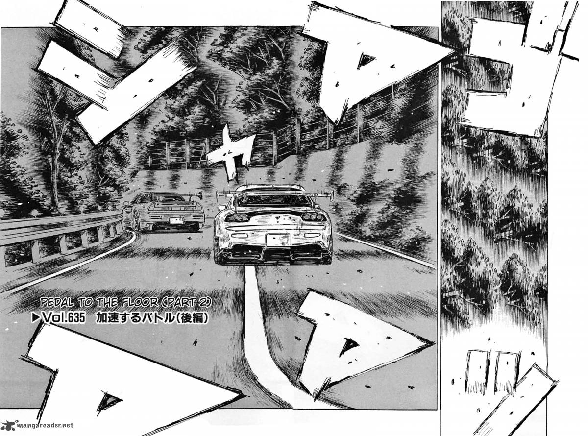 Initial D Chapter 635 Page 1