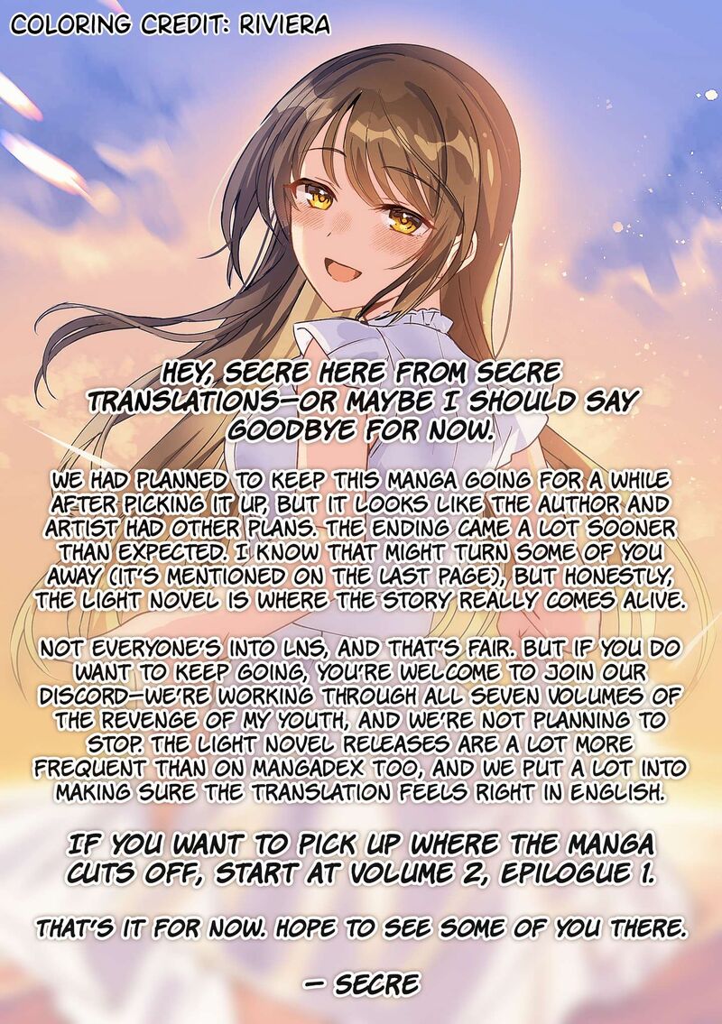Inkya Datta Ore No Seishun Revenge Tenshi Sugiru Ano Ko Wa Ayumu Re Life Chapter 28 Page 28