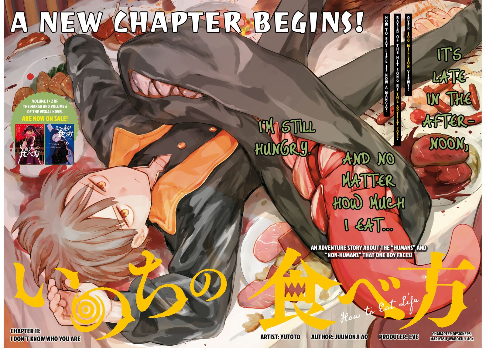 Inochi No Tabekata Chapter 11 Page 2