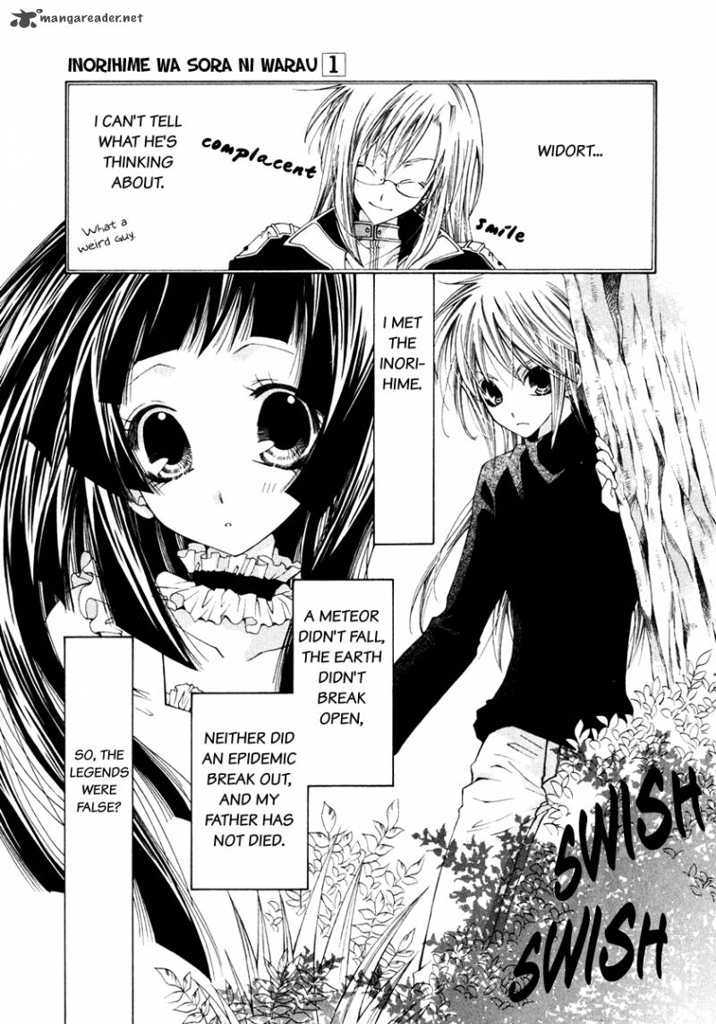 Inorihime Wa Sora Ni Warau Chapter 3 Page 14