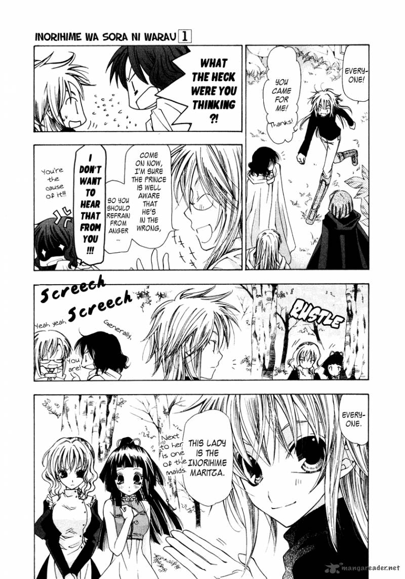 Inorihime Wa Sora Ni Warau Chapter 4 Page 23