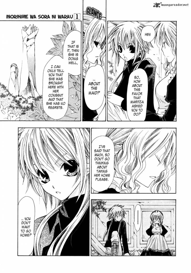 Inorihime Wa Sora Ni Warau Chapter 4 Page 9