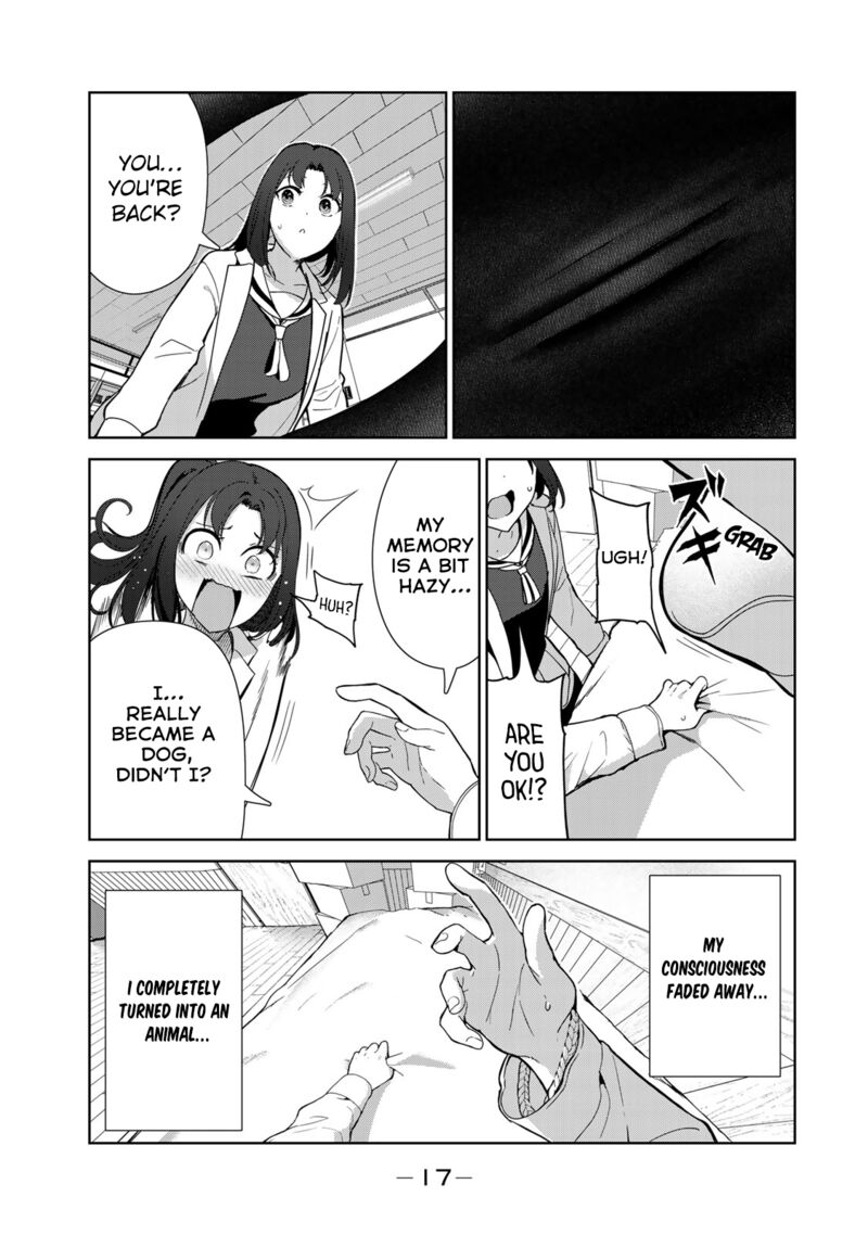 Inu Ni Nattara Suki Na Hito Ni Hirowareta Chapter 51 Page 15