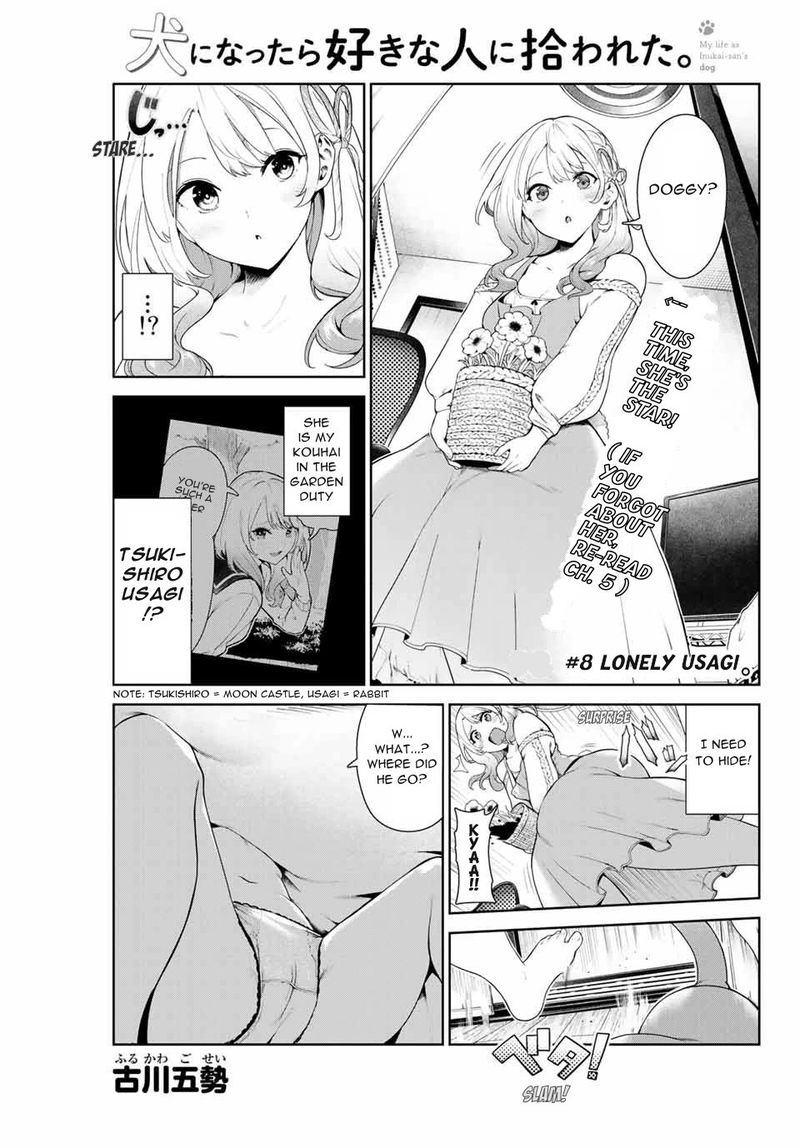 Inu Ni Nattara Suki Na Hito Ni Hirowareta Chapter 8 Page 1