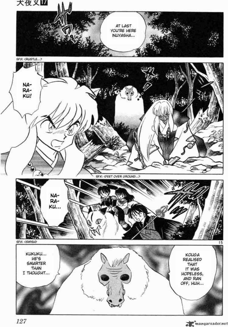 Inuyasha Chapter 165 Page 15