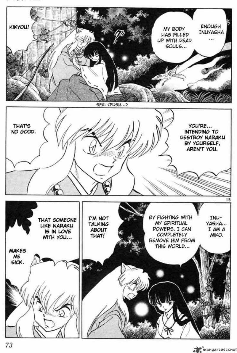 Inuyasha Chapter 172 Page 15