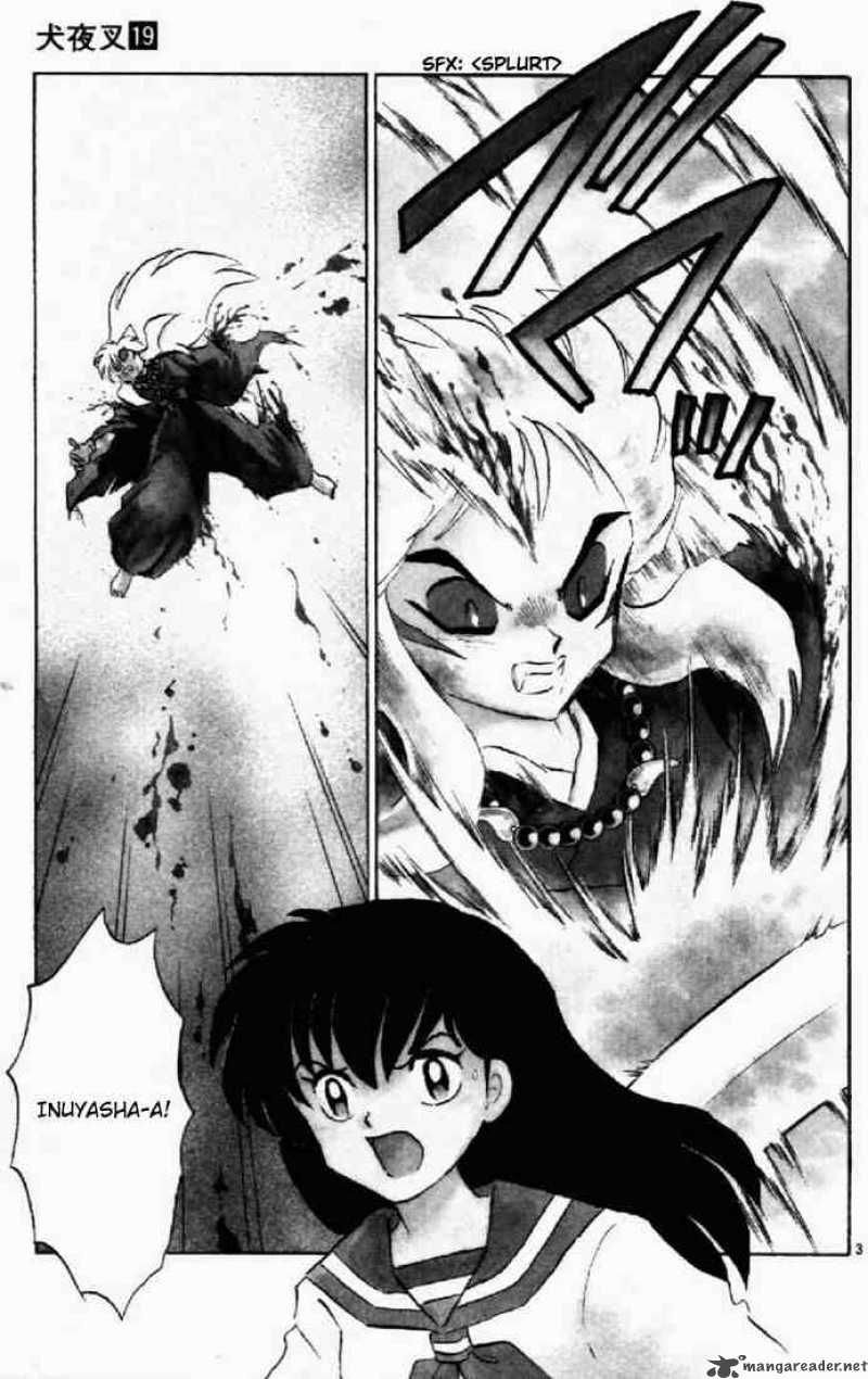Inuyasha Chapter 187 Page 3
