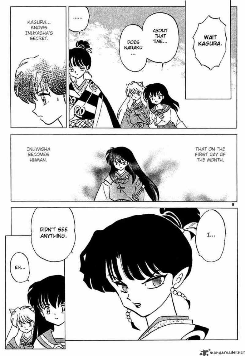 Inuyasha Chapter 210 Page 9