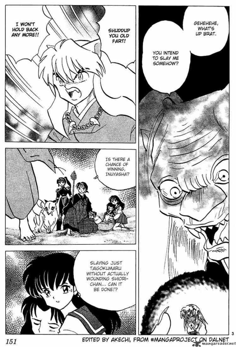 Inuyasha Chapter 217 Page 3