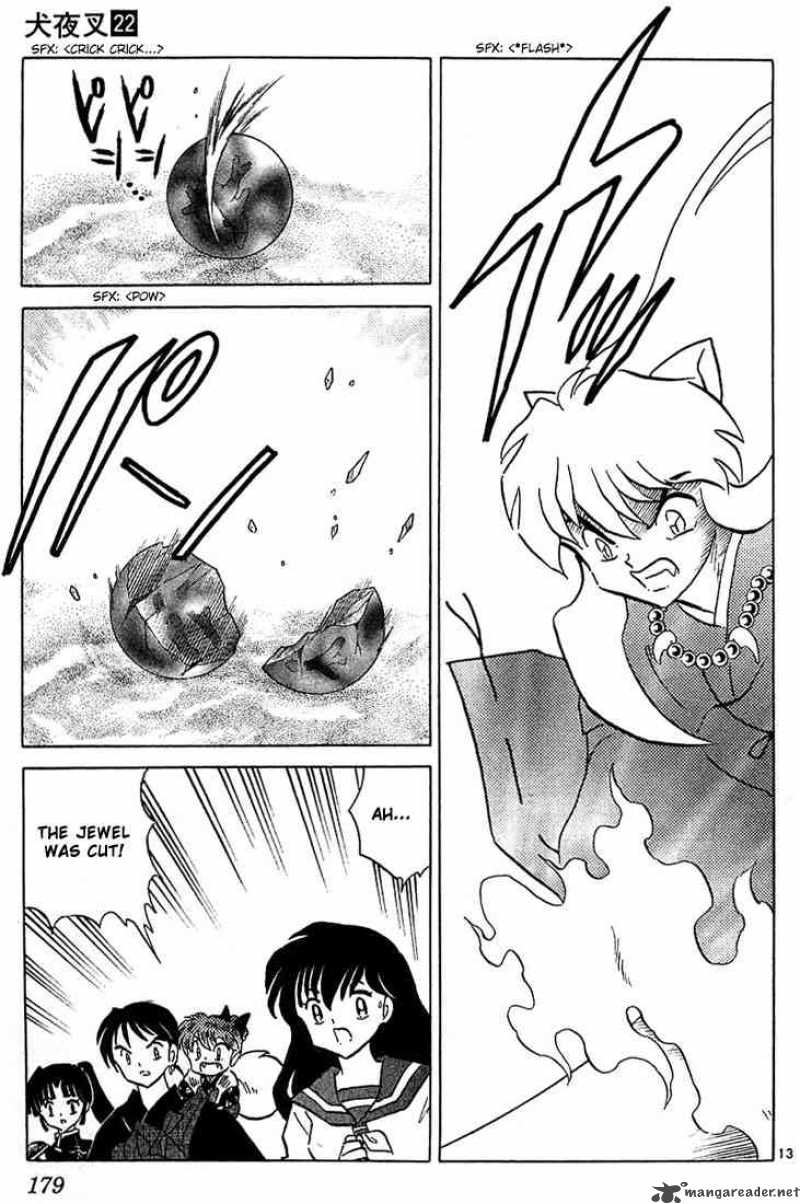 Inuyasha Chapter 218 Page 13