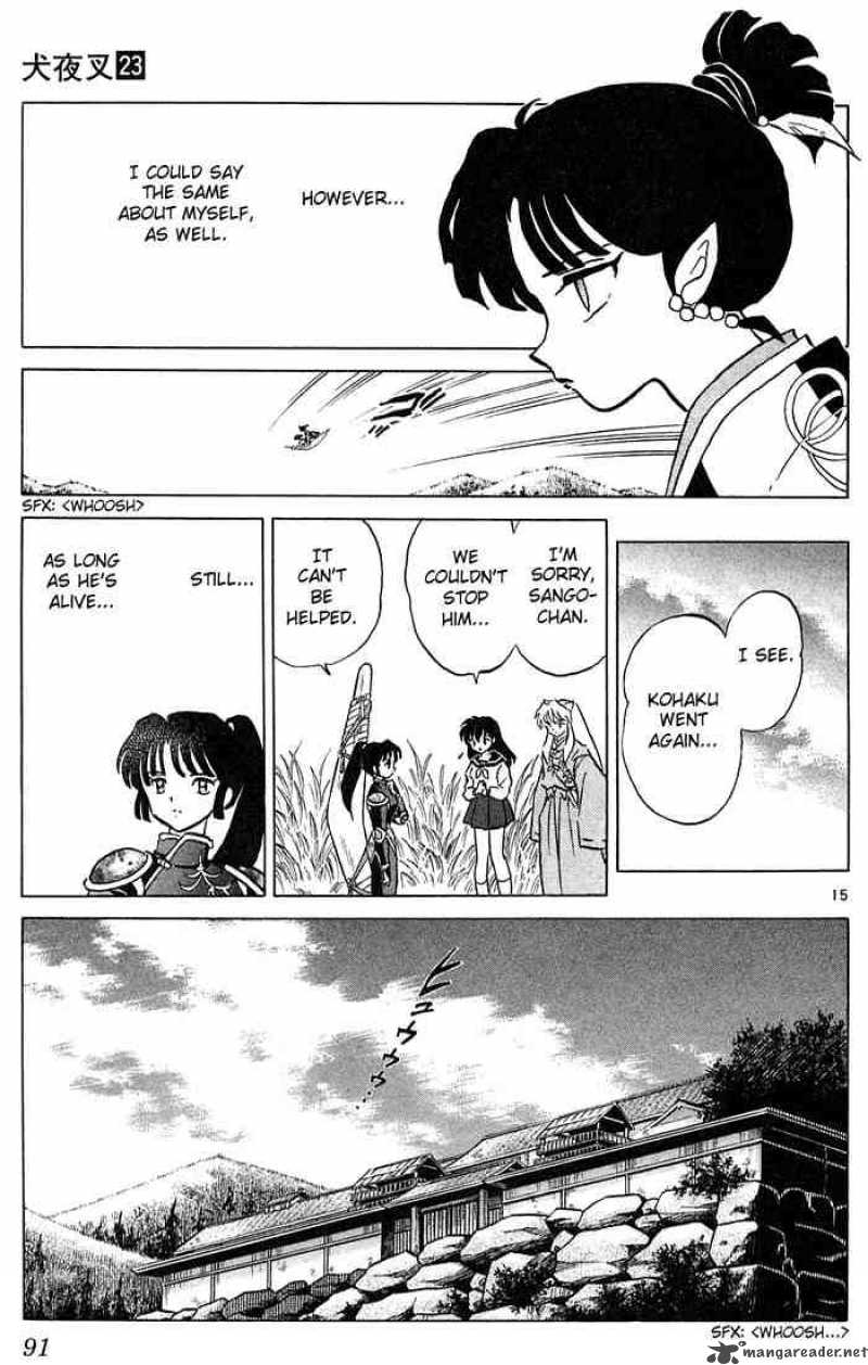 Inuyasha Chapter 223 Page 15