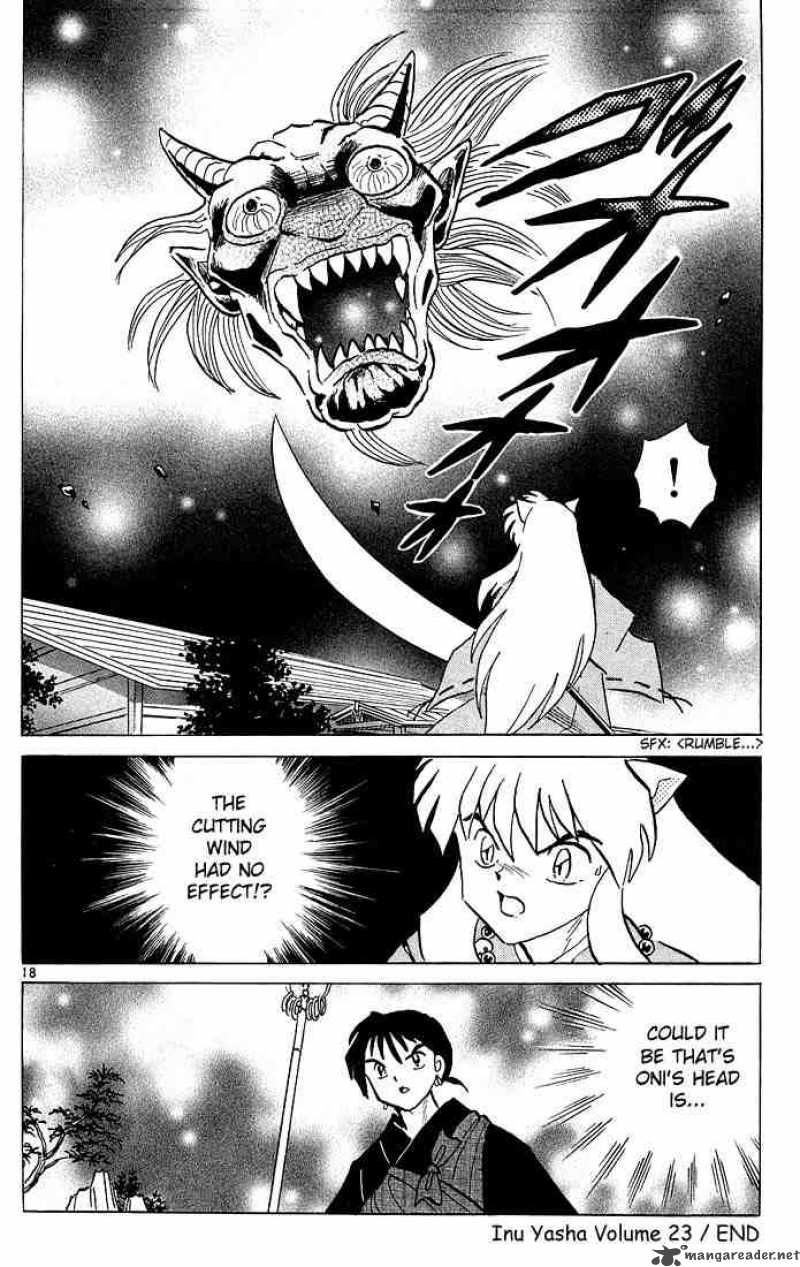 Inuyasha Chapter 228 Page 18