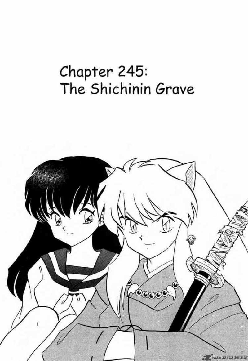 Inuyasha Chapter 245 Page 1