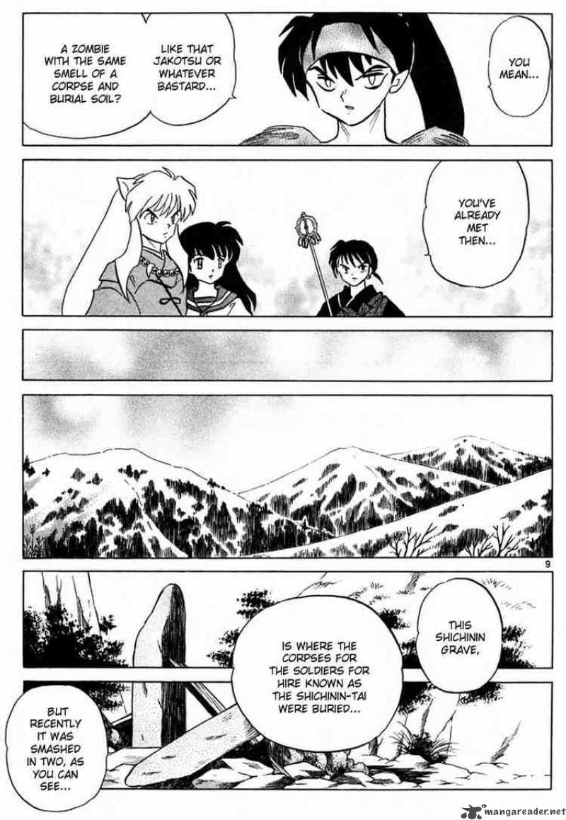 Inuyasha Chapter 245 Page 9