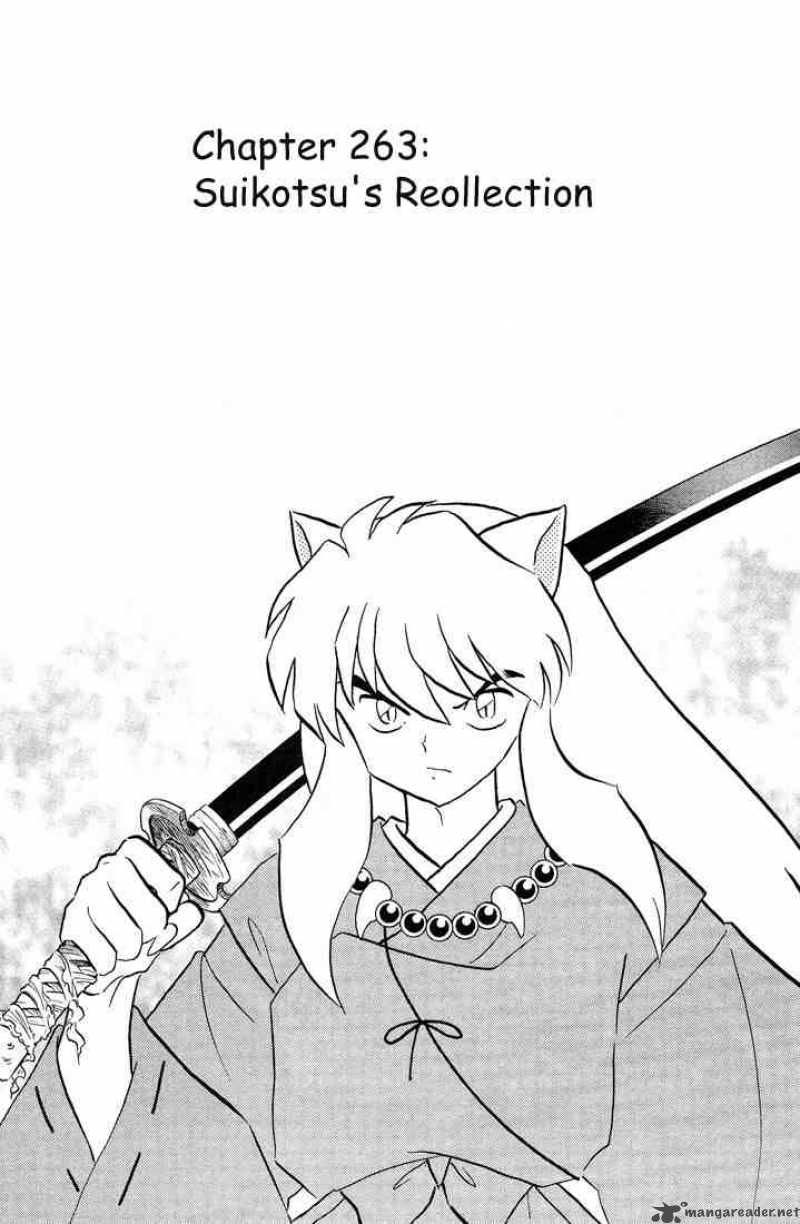 Inuyasha Chapter 263 Page 1