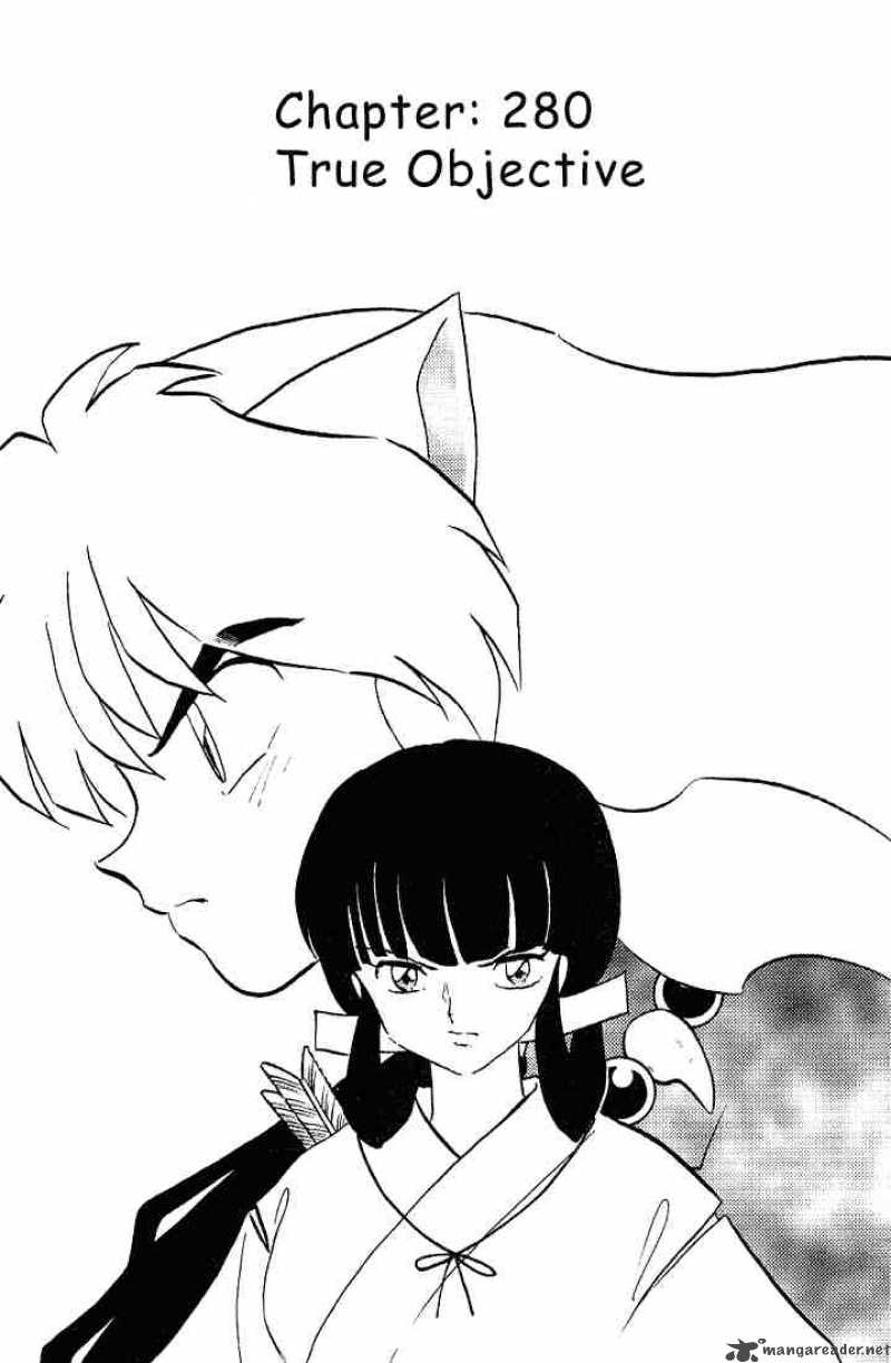 Inuyasha Chapter 280 Page 1
