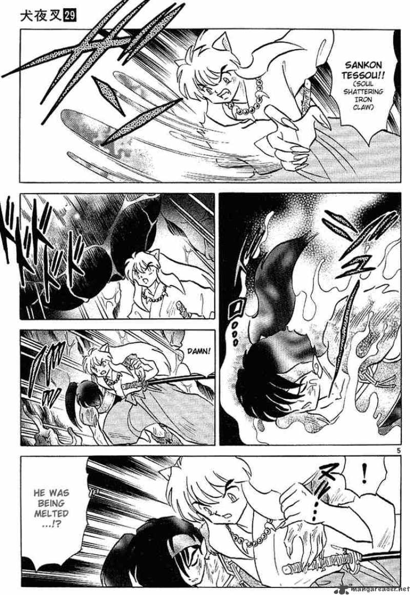 Inuyasha Chapter 280 Page 5