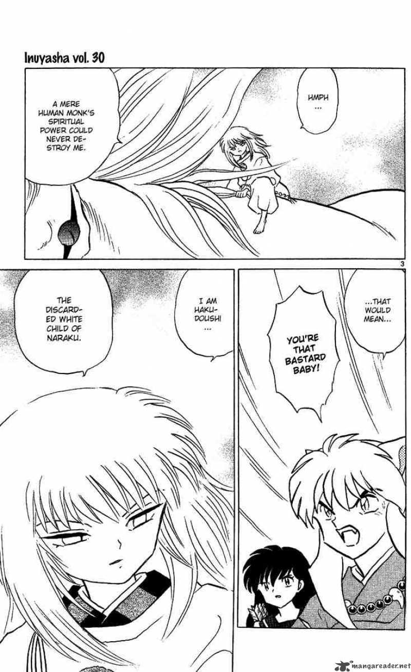 Inuyasha Chapter 295 Page 3