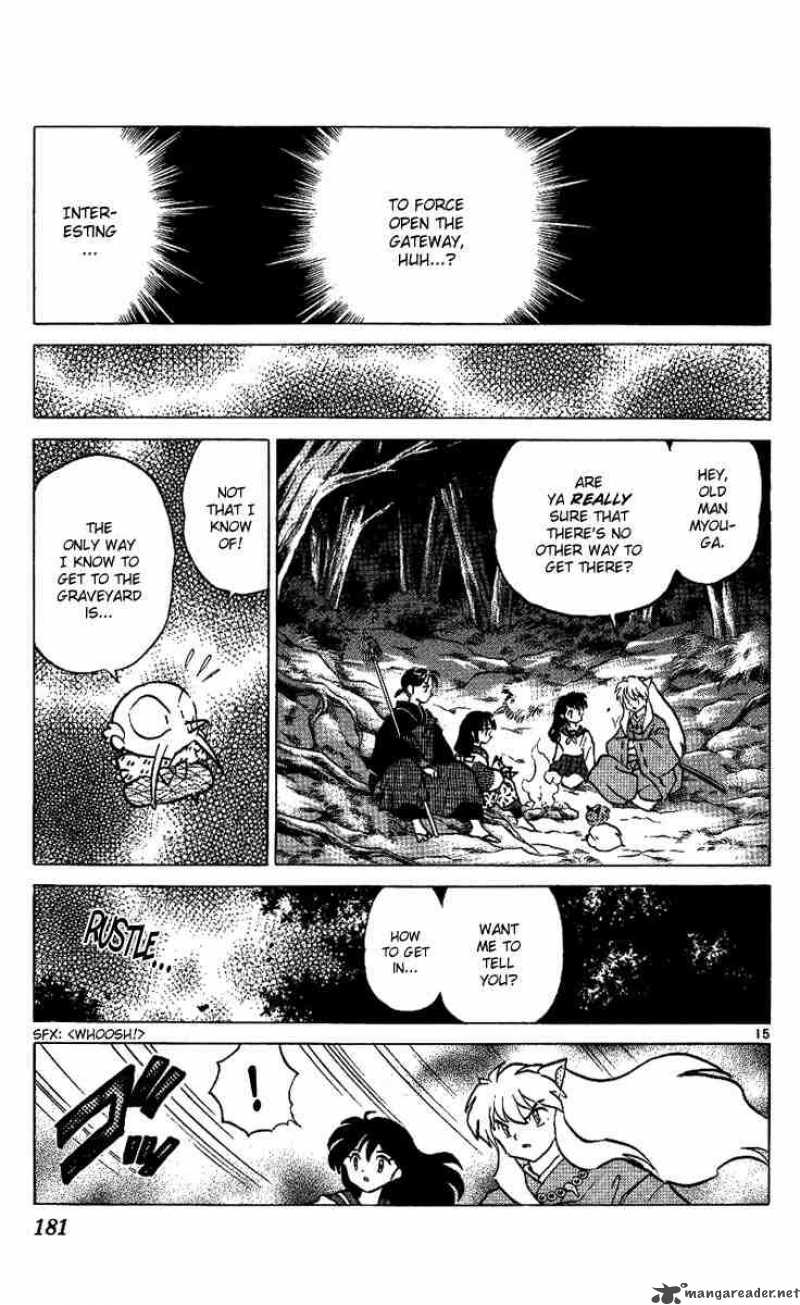 Inuyasha Chapter 298 Page 15